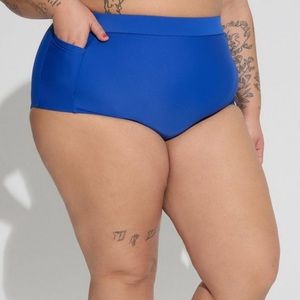 Torrid 3x ultra high rise swim bottoms